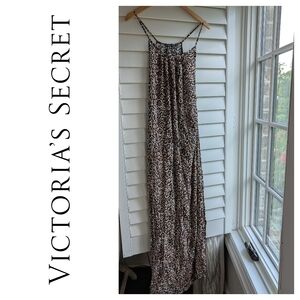 Victoria's Secret Leopard Print Maxi Swim Coverup